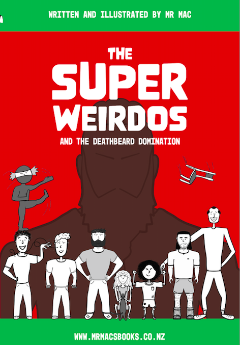 The Super Weirdos and the Deathbed Domination cover